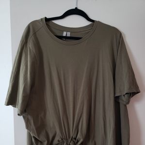 Asymmetrical Knot Waist Top